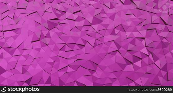 Triangle abstract background. Violet and lilac background, 3d rendering. 3d illustation. Triangle abstract background. Violet and lilac background, 3d rendering.