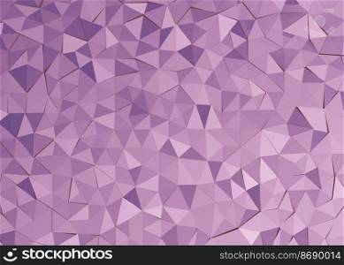 Triangle abstract background. Violet and lilac background, 3d. Triangle abstract background. Violet and lilac background, 3d rendering.