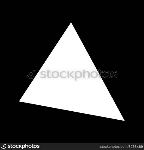Triangle Icon Illustration design