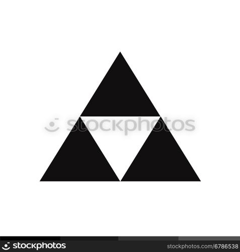 Triangle Icon Illustration design