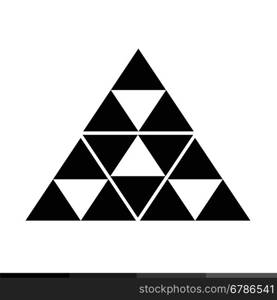 Triangle Icon Illustration design