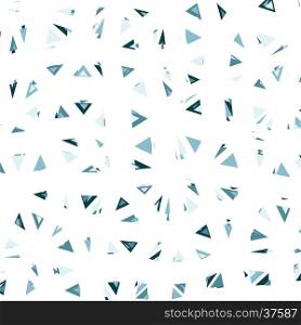 Triangles Glitch Background. Triangular Pattern. Glitch trendy illustration.