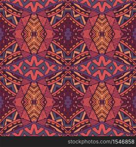Tribal vintage abstract geometric ethnic seamless pattern ornamental. African wild trendy textile design. Tribal vintage abstract geometric ethnic seamless pattern ornamental. Indian striped textile design. Textile ikat