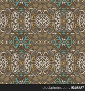 Tribal vintage abstract geometric ethnic seamless pattern ornamental. African wild trendy textile design. Vector seamless pattern african art batik ikat. Ethnic ptint vintage design.