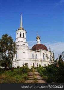 Trinity Cathedral in Onega, Arkhangelsk region, Russia