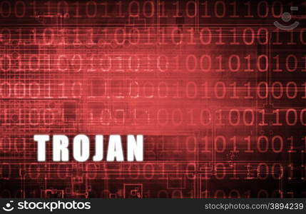 Trojan Horse Attack on a Digital Binary Warning Abstract