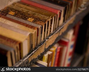 Trolley of books