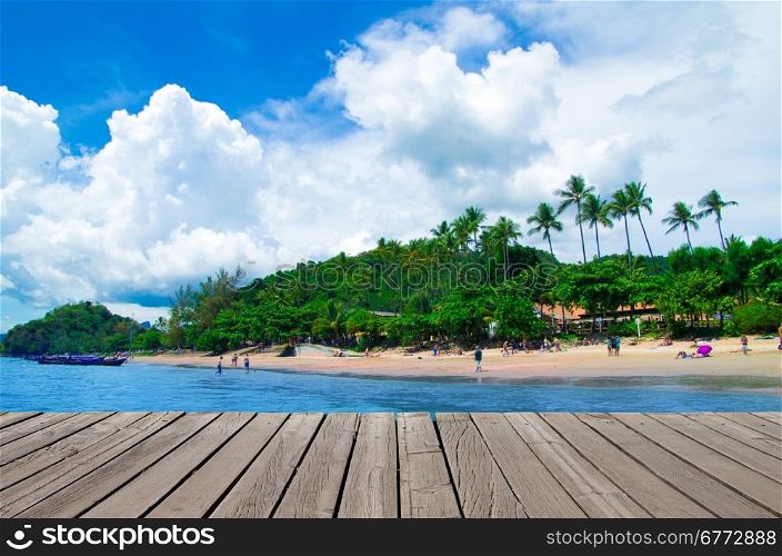 Tropical beach, Andaman Sea