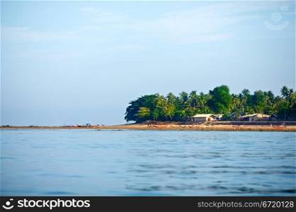 tropical beach, Andaman Sea Shore in Thailand
