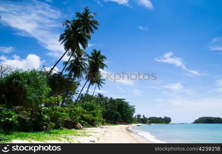 Tropical beach, Andaman Sea, Thailand