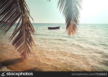 Tropical beach in Andaman Sea, Thailand