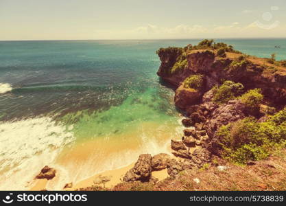 Tropical beach in Bali