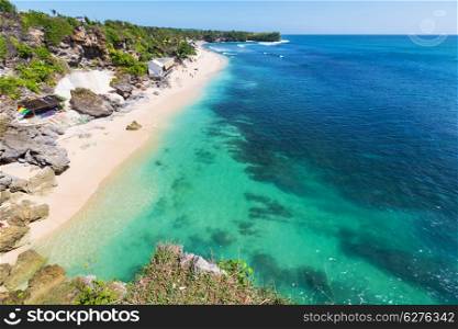 Tropical beach in Bali