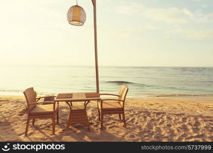 Tropical beach in Gili