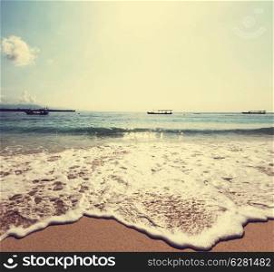 Tropical beach in Gili