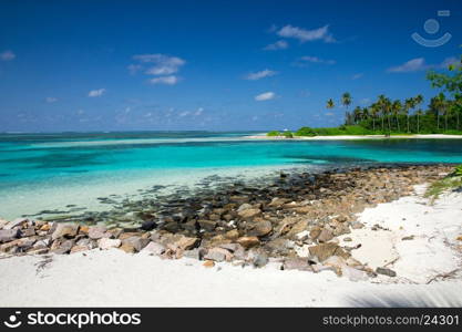 tropical beach in Maldives