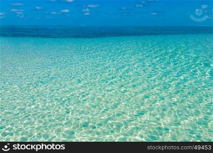 tropical beach in Maldives