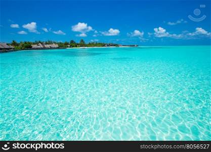 tropical beach in Maldives