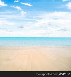 Tropical beach summer. Tropical beach summer nature paradise image background. Tropical beach summer