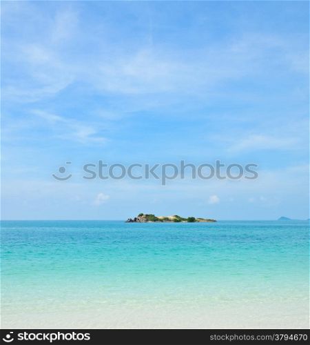 Tropical beach with crystal clear water, Thailand