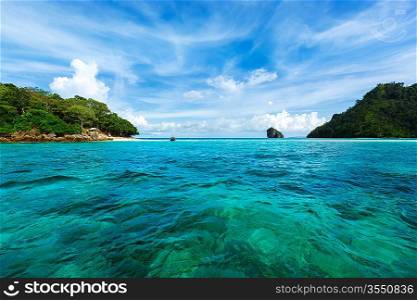 Tropical islands. Andaman Sea, Krabi, Thailand