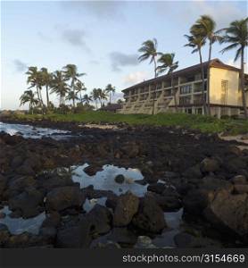 Tropical Landscape of Kauai and Molokai, Hawaii