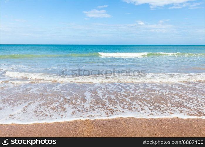 Tropical sand sunny beach