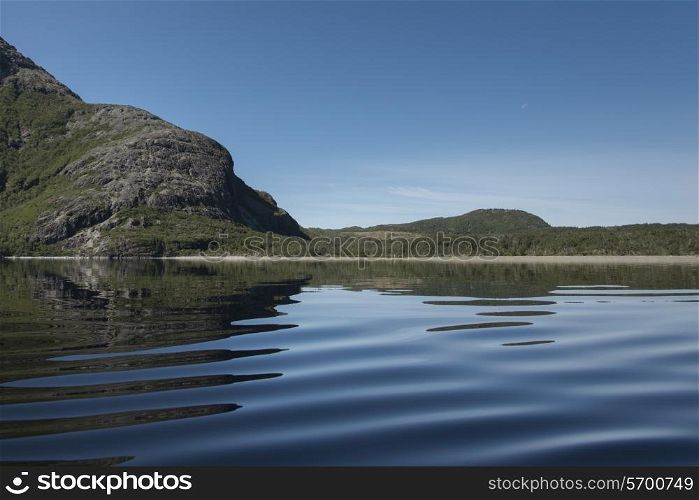 Trout River Pond in Gros Morne National Park, Newfoundland and Labrador, Canada
