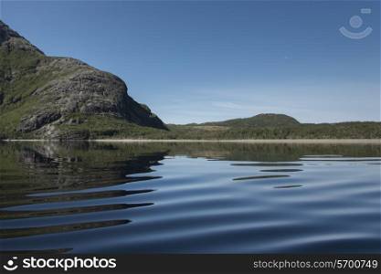 Trout River Pond in Gros Morne National Park, Newfoundland and Labrador, Canada