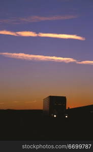 Truck at Dawn