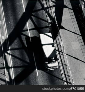 truck on bridge