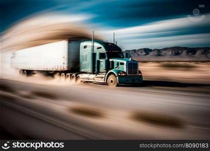 trucker car rides. Neural network AI generated art. trucker car rides. Neural network AI generated