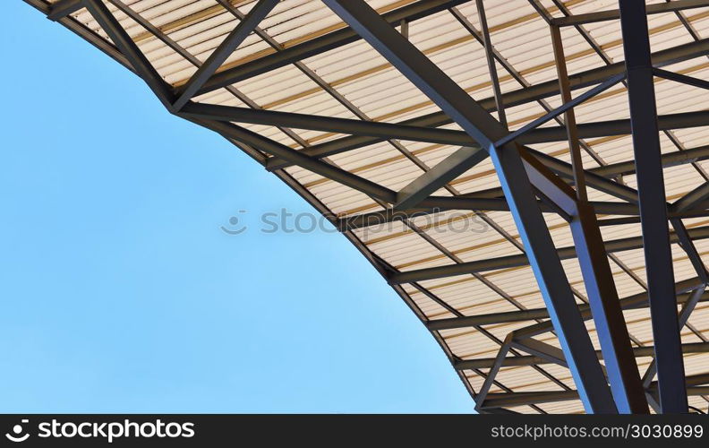 Truss Structure of industrial, construction roof