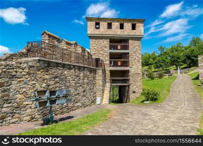 Tsarevets Fortress in Veliko Tarnovo in a beautiful summer day, Bulgaria