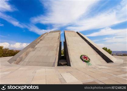 Tsitsernakaberd - The Armenian Genocide memorial complex is Armenia official memorial dedicated to the victims of the Armenian Genocide in Yerevan, Armenia.