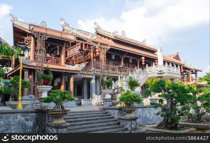 Tu Sac Khai Doan pagoda Daklak, Vietnam