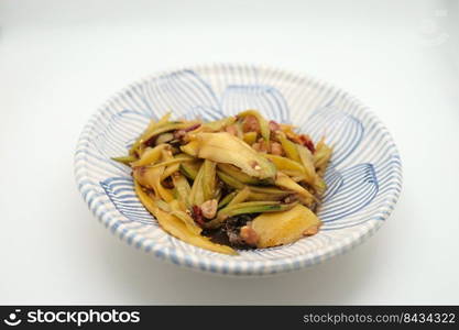  Tum Ma Muang  Spicy mango salad with crab ,THAI food