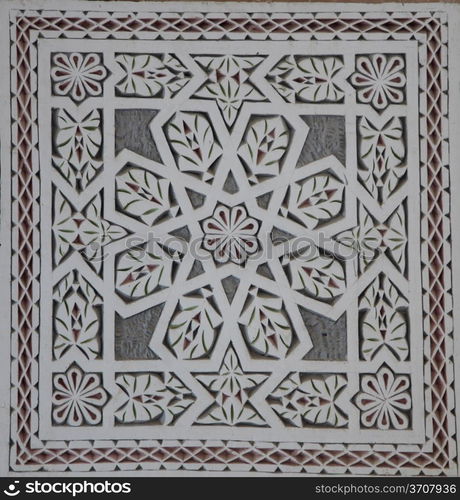 Tunisian traditional ornament