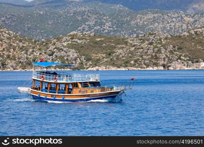 Turkish pleasure boat