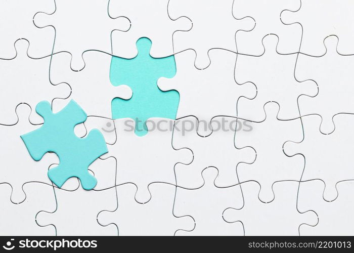 turquoise piece puzzle white jigsaw puzzle backdrop