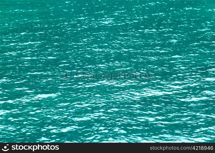 turquoise sea water background