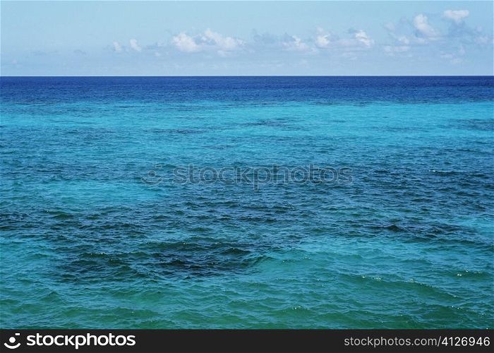 Turquoise water in a vast ocean, Bermuda