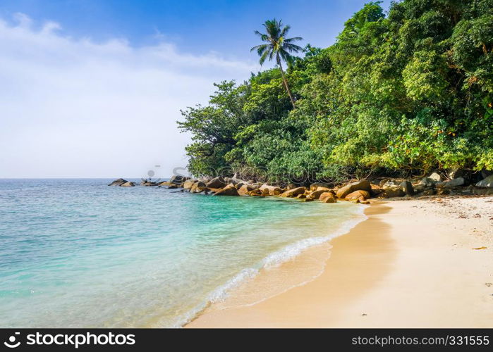 Turtle Sanctuary Beach, Perhentian Islands, Terengganu, Malaysia. Turtle Beach, Perhentian Islands, Terengganu, Malaysia