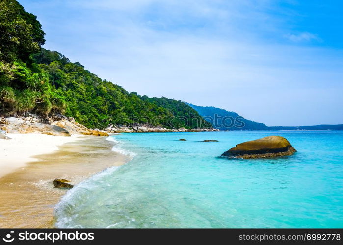 Turtle Sanctuary Beach, Perhentian Islands, Terengganu, Malaysia. Turtle Beach, Perhentian Islands, Terengganu, Malaysia