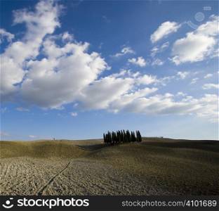 Tuscan Landscape. Val D&acute;Orcia, Tuscany, Italy.