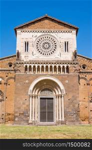 Tuscania, Viterbo, Italy: Exterior of San Pietro Church