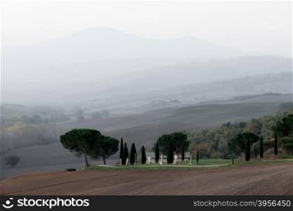 Tuscany hills. Italy, Europe.