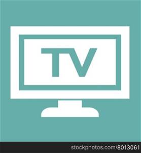 tv icon design Illustration