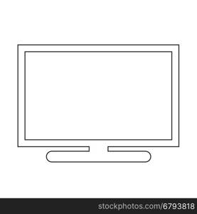 tv icon illustration design