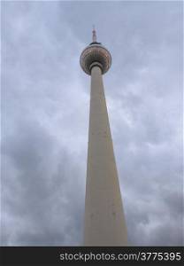 TV Tower Berlin. TV Fernsehturm Television tower in Berlin Germany